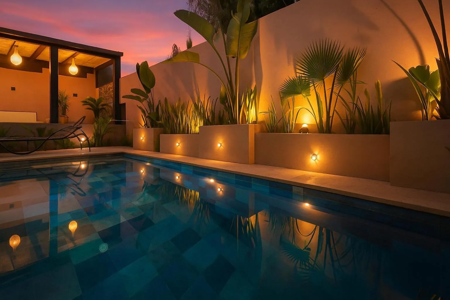 Sabor Villa Targa Garden -Only Family Marrakesh Morocco